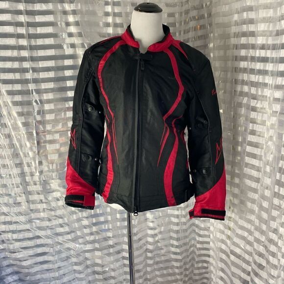 Cortech Black/Pink LRX Series 3 Textile Motorcycle Jacket - Picture 1 of 12